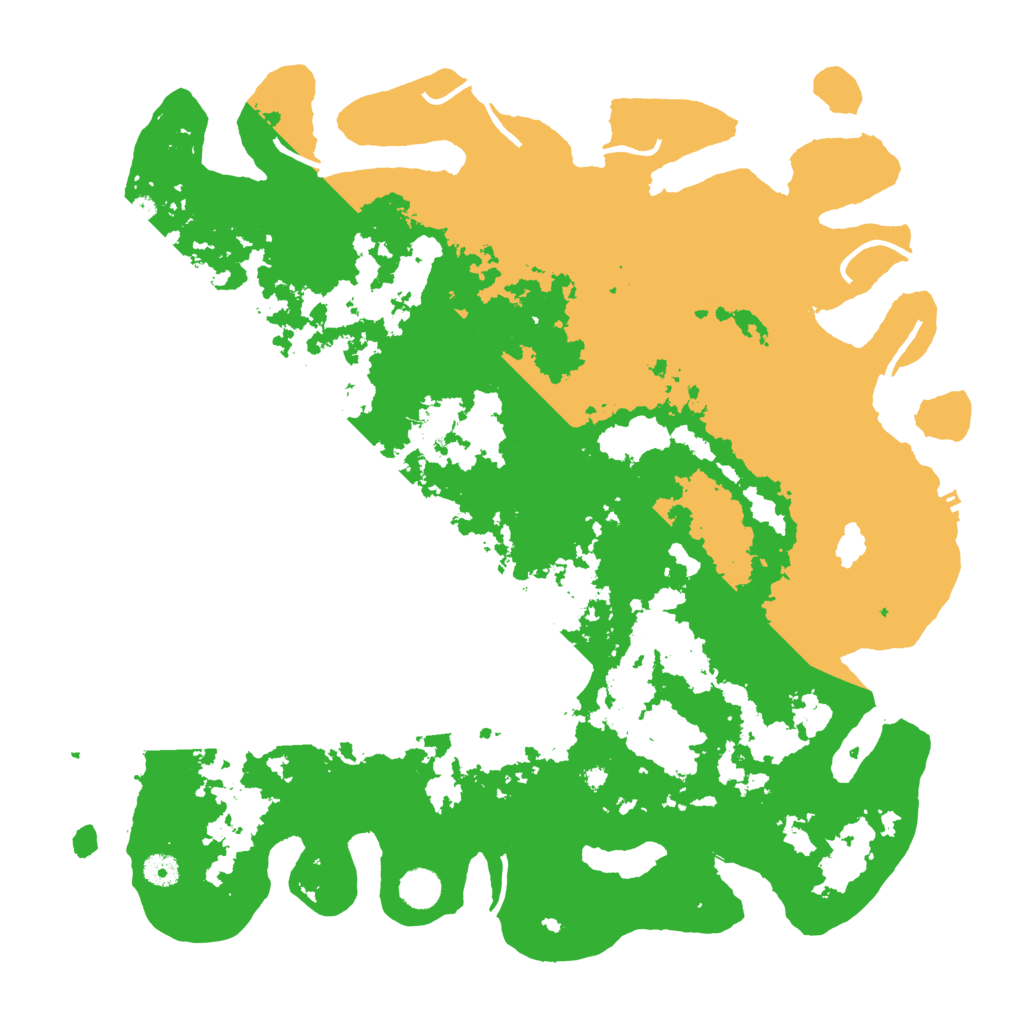 Biome Rust Map: Procedural Map, Size: 4500, Seed: 2000320958