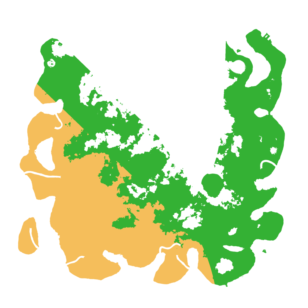 Biome Rust Map: Procedural Map, Size: 4000, Seed: 869290349