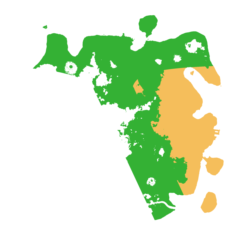 Biome Rust Map: Procedural Map, Size: 3000, Seed: 1680973625