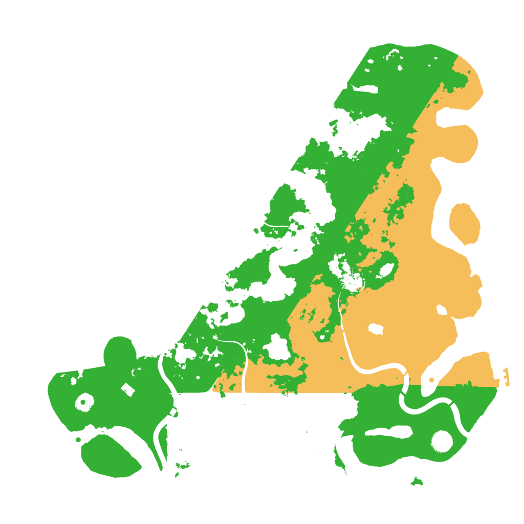 Biome Rust Map: Procedural Map, Size: 4300, Seed: 64443606