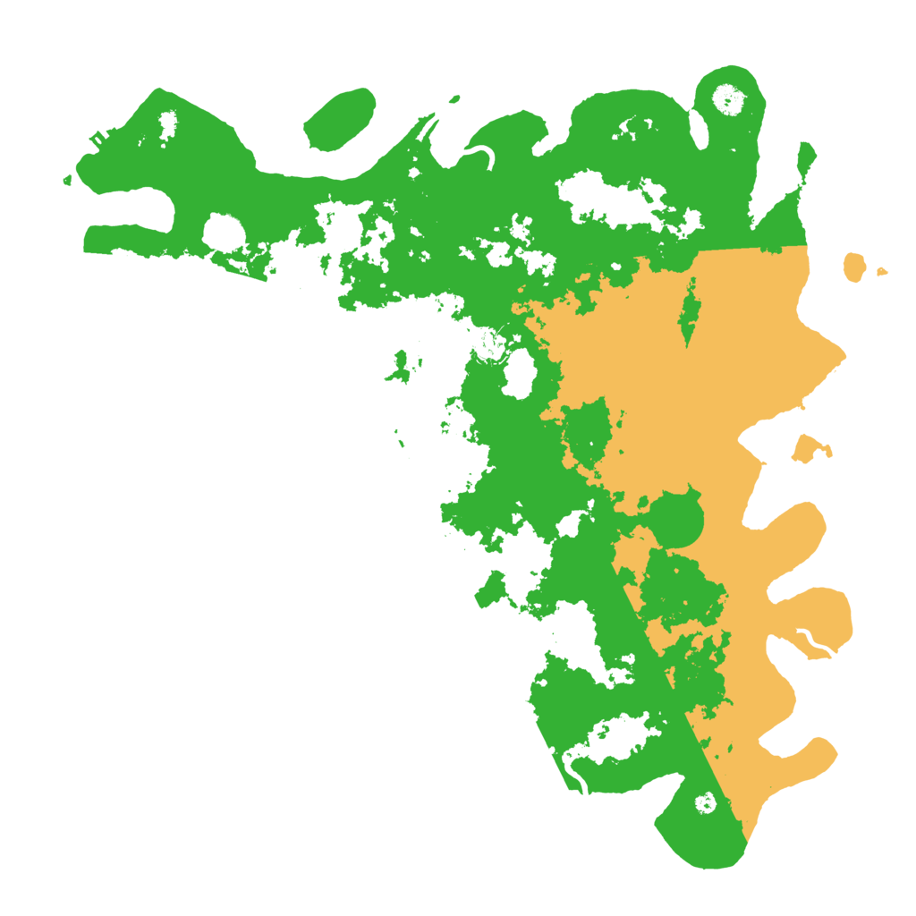 Biome Rust Map: Procedural Map, Size: 4500, Seed: 1916070724