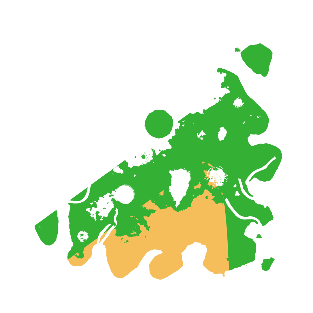 Biome Rust Map: Procedural Map, Size: 3000, Seed: 2060935001