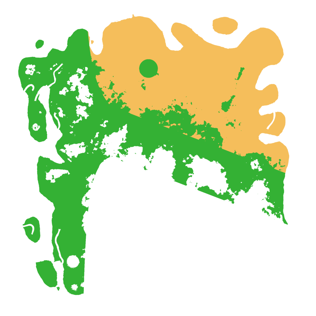 Biome Rust Map: Procedural Map, Size: 4500, Seed: 134191460