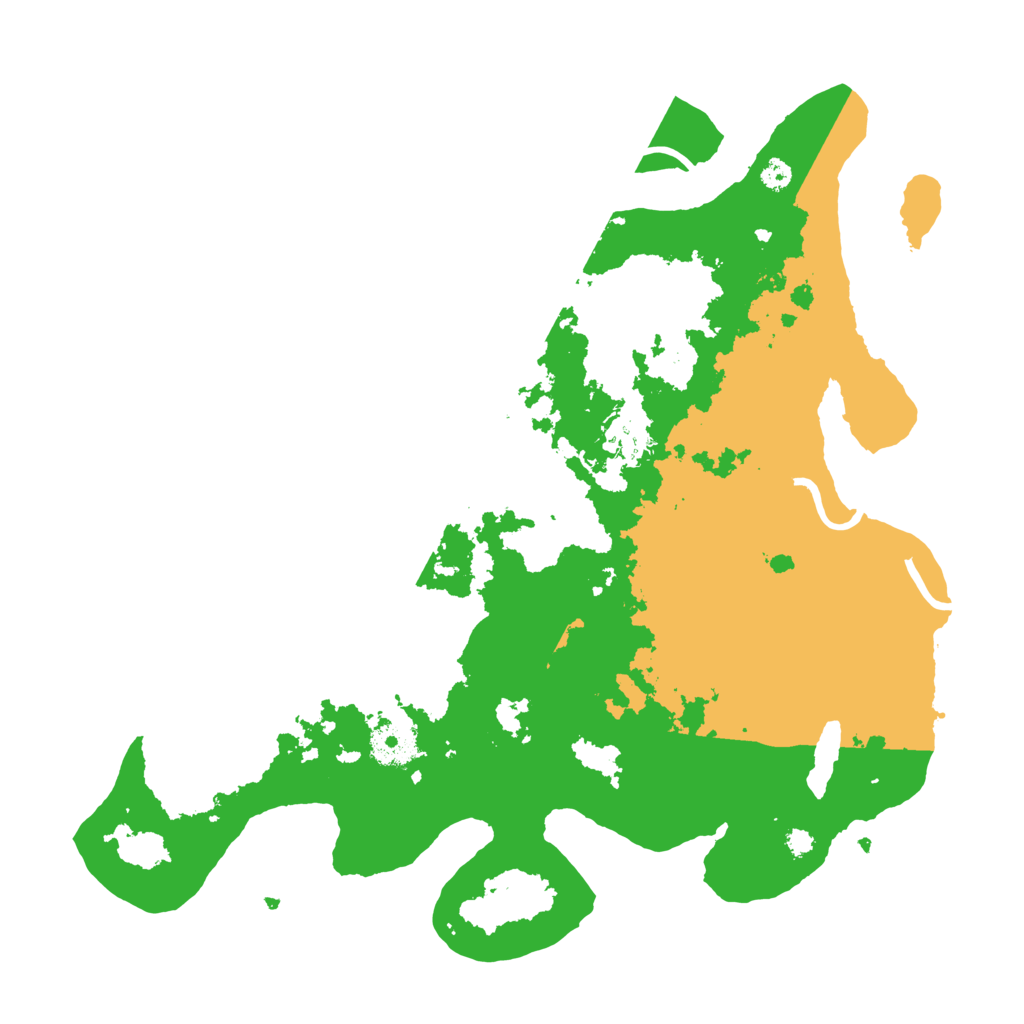 Biome Rust Map: Procedural Map, Size: 3500, Seed: 176296242