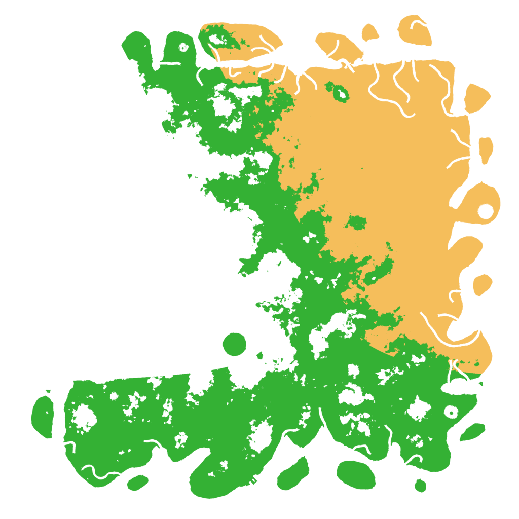 Biome Rust Map: Procedural Map, Size: 6000, Seed: 920730