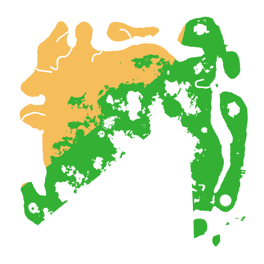 Biome Rust Map: Procedural Map, Size: 4000, Seed: 27195844