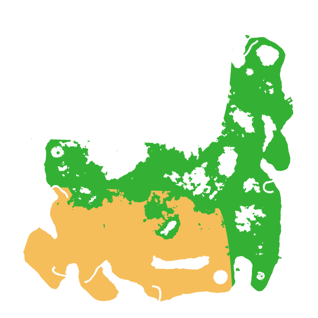 Biome Rust Map: Procedural Map, Size: 4000, Seed: 4699771