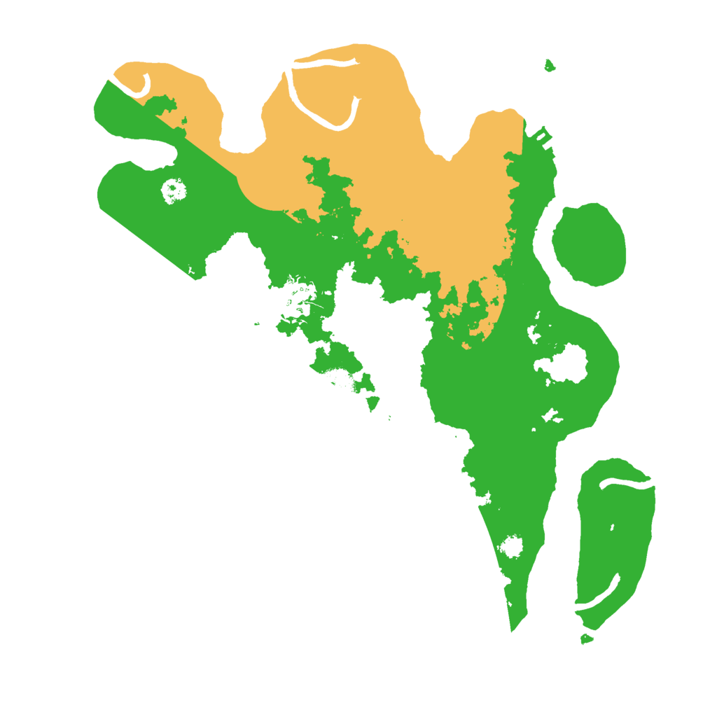 Biome Rust Map: Procedural Map, Size: 3000, Seed: 805894983