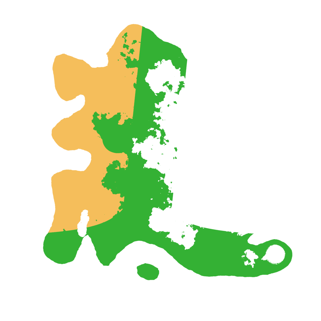 Biome Rust Map: Barren, Size: 3000, Seed: 1427063713