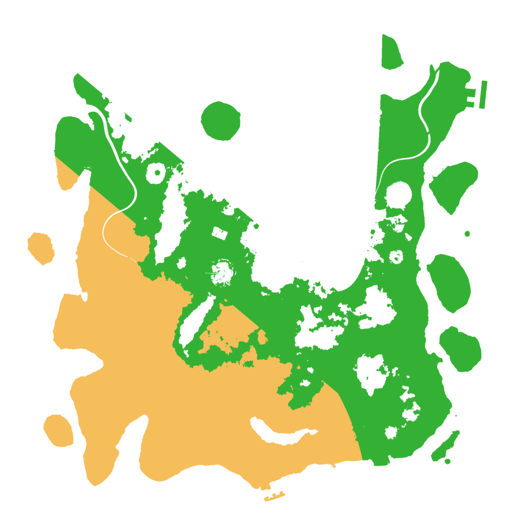 Biome Rust Map: Procedural Map, Size: 3750, Seed: 116794201