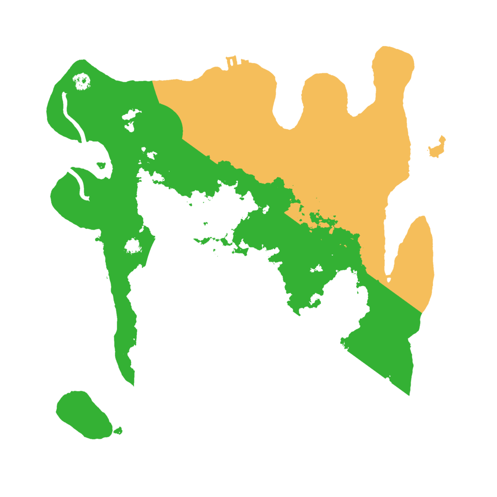 Biome Rust Map: Procedural Map, Size: 3000, Seed: 98765