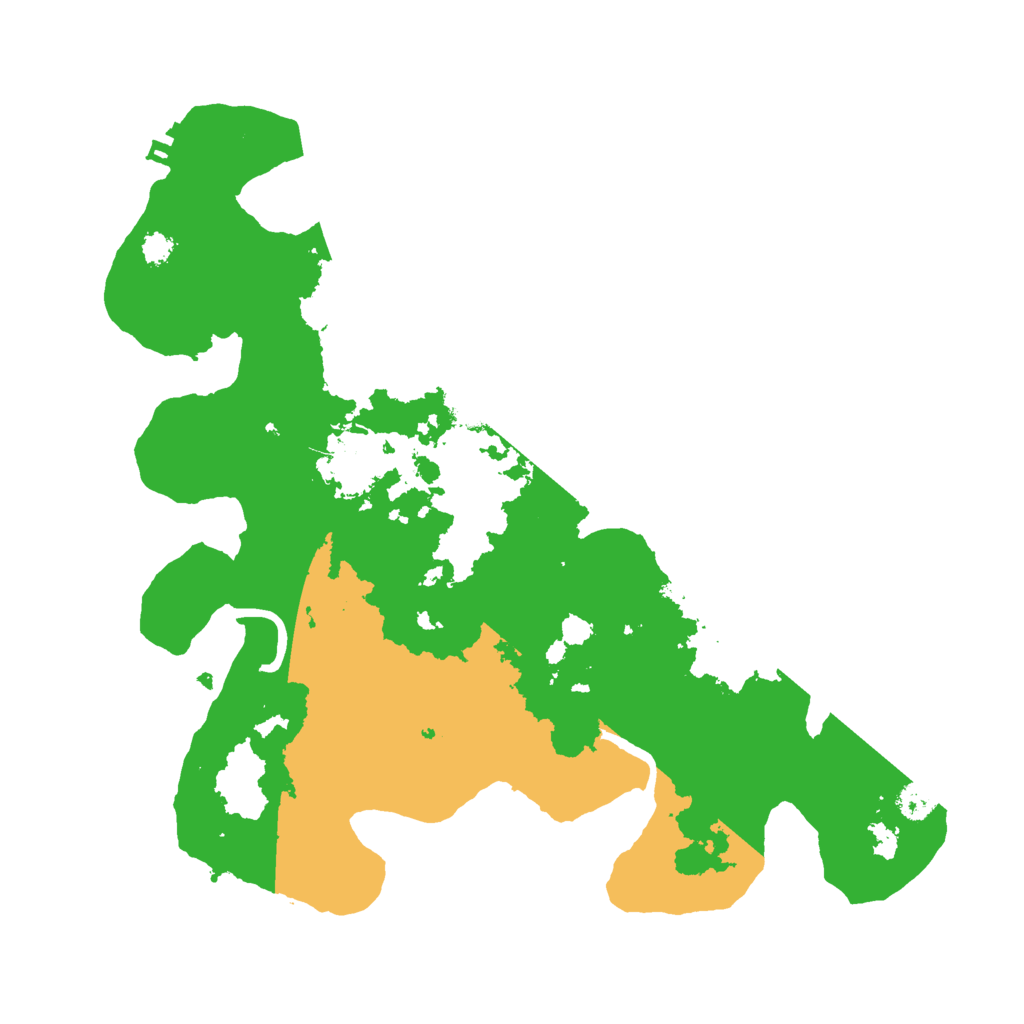 Biome Rust Map: Procedural Map, Size: 3000, Seed: 1049284223