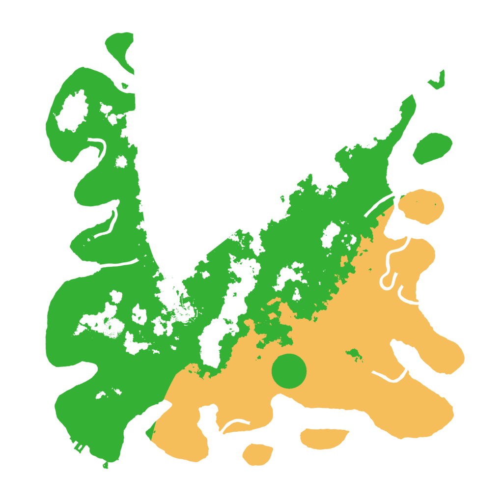 Biome Rust Map: Procedural Map, Size: 3800, Seed: 463626