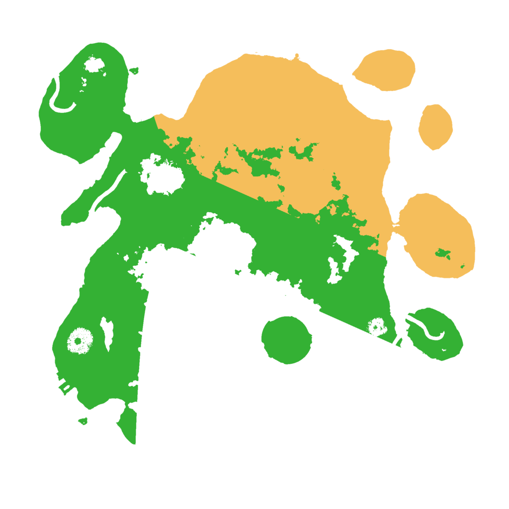 Biome Rust Map: Procedural Map, Size: 3000, Seed: 1015246515