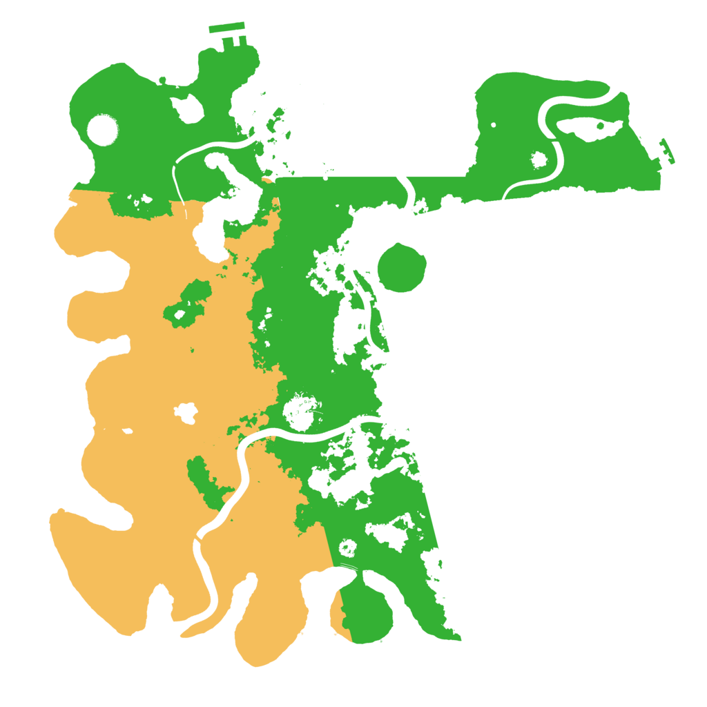 Biome Rust Map: Procedural Map, Size: 4000, Seed: 318097