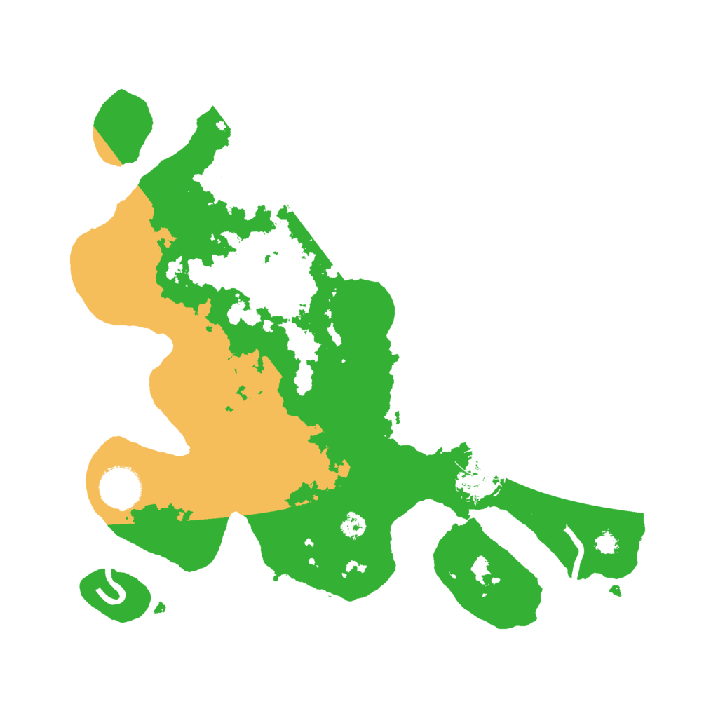 Biome Rust Map: Procedural Map, Size: 3000, Seed: 253521640