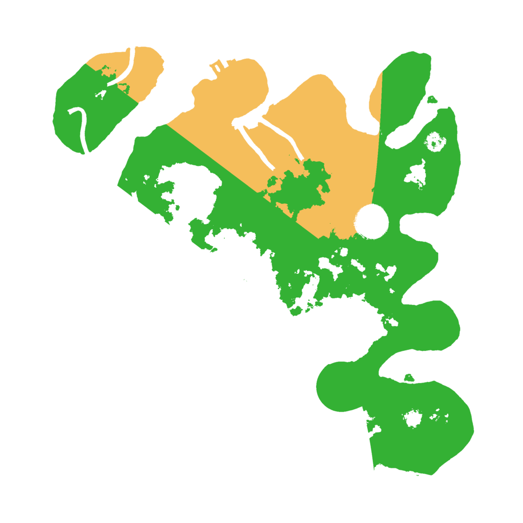 Biome Rust Map: Procedural Map, Size: 2750, Seed: 54452