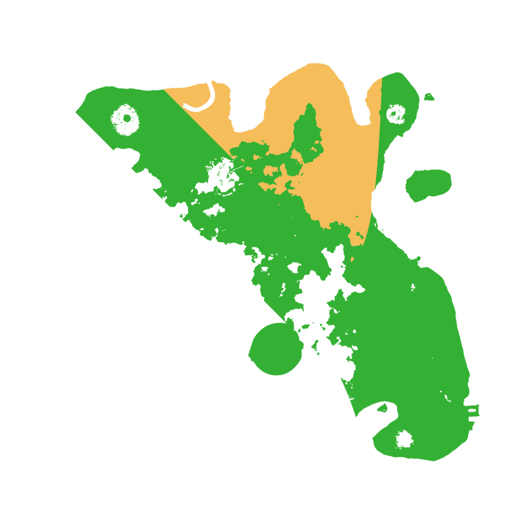 Biome Rust Map: Procedural Map, Size: 2750, Seed: 9999