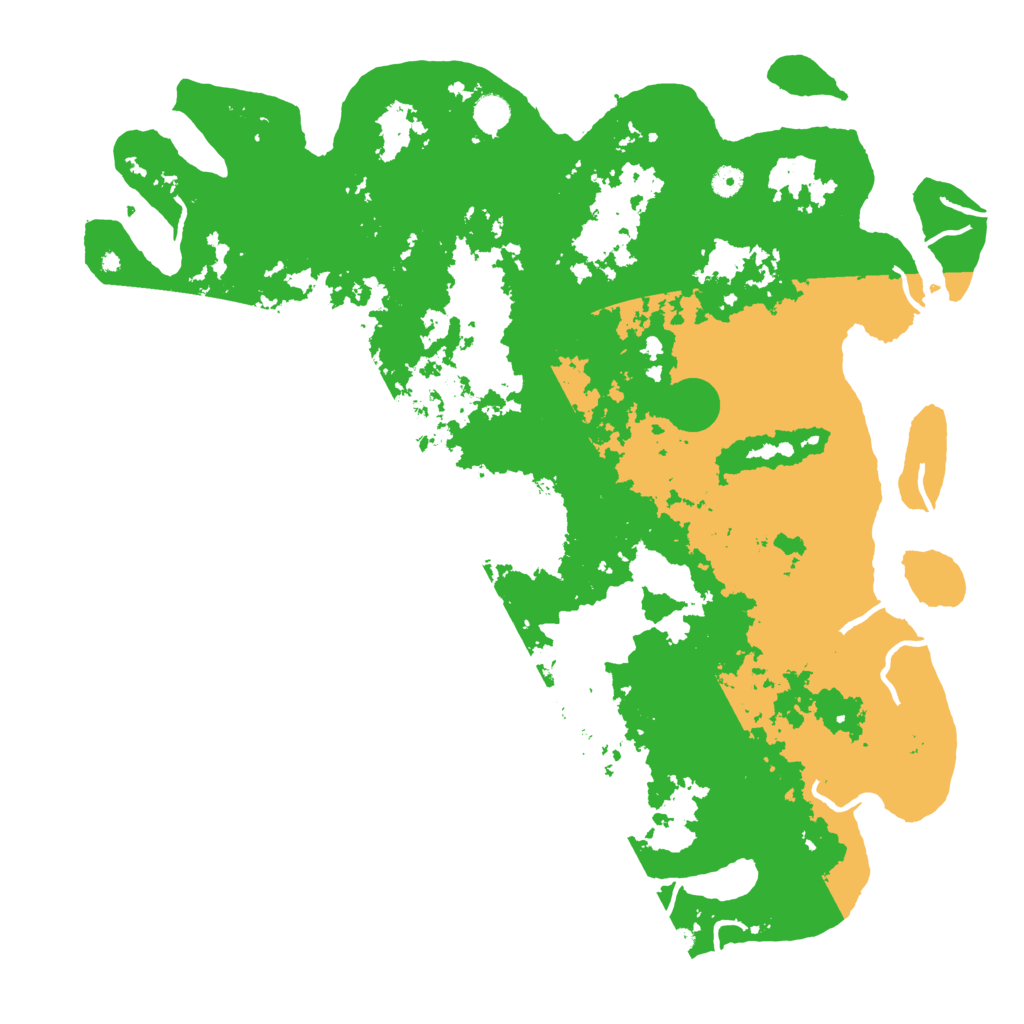 Biome Rust Map: Procedural Map, Size: 5000, Seed: 7648