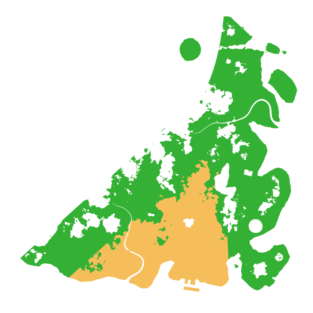 Biome Rust Map: Procedural Map, Size: 4000, Seed: 259
