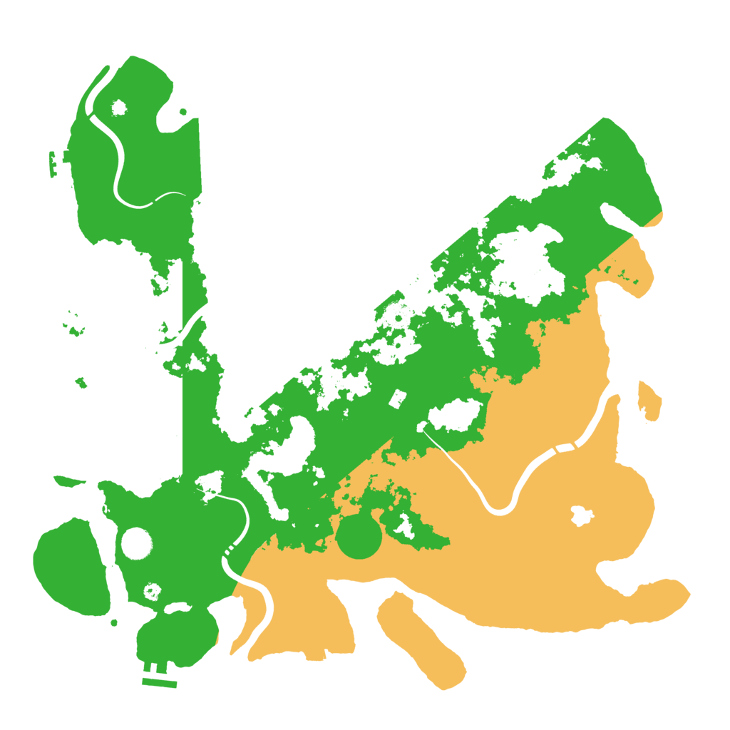 Biome Rust Map: Procedural Map, Size: 4250, Seed: 1078894026
