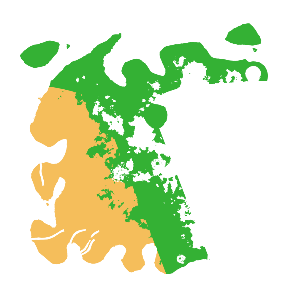 Biome Rust Map: Procedural Map, Size: 3500, Seed: 510880700