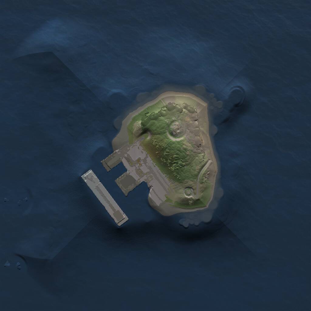 Rust Map: Procedural Map, Size: 1000, Seed: 1813842365, 2 Monuments