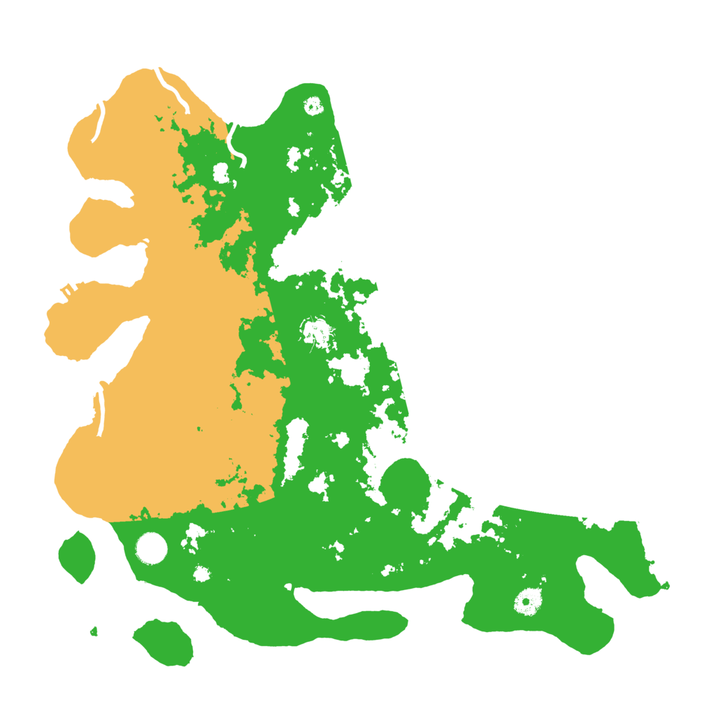 Biome Rust Map: Procedural Map, Size: 4000, Seed: 21700