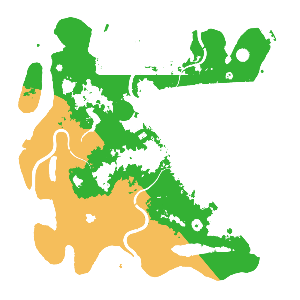 Biome Rust Map: Procedural Map, Size: 4000, Seed: 1193828319