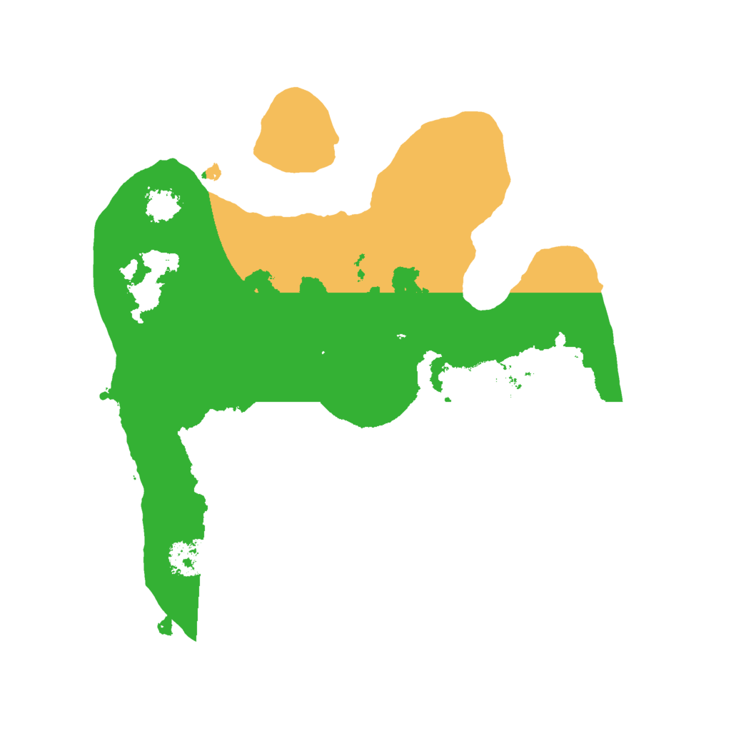 Biome Rust Map: Procedural Map, Size: 2000, Seed: 22100