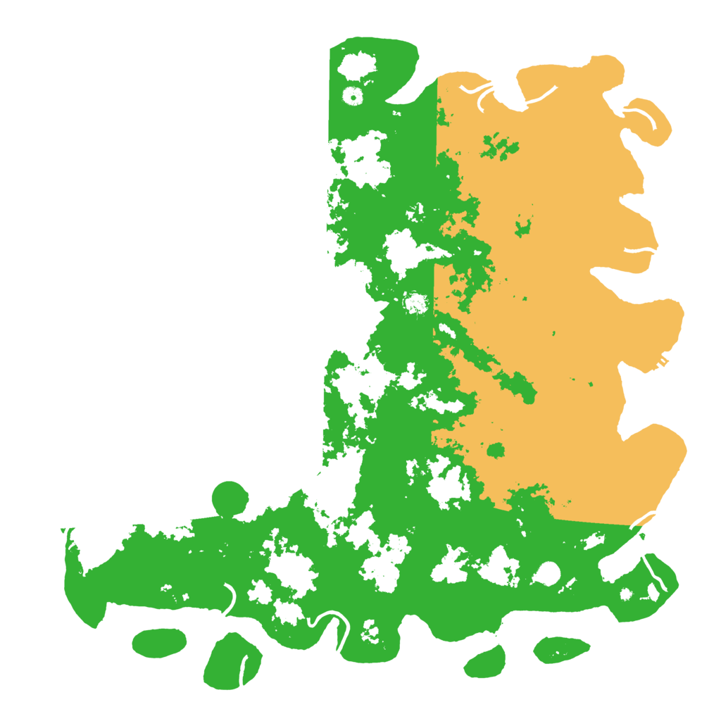 Biome Rust Map: Procedural Map, Size: 5500, Seed: 88332523