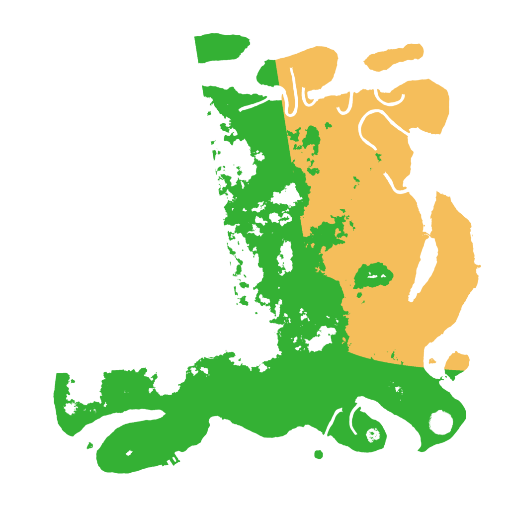 Biome Rust Map: Procedural Map, Size: 3850, Seed: 1661885406