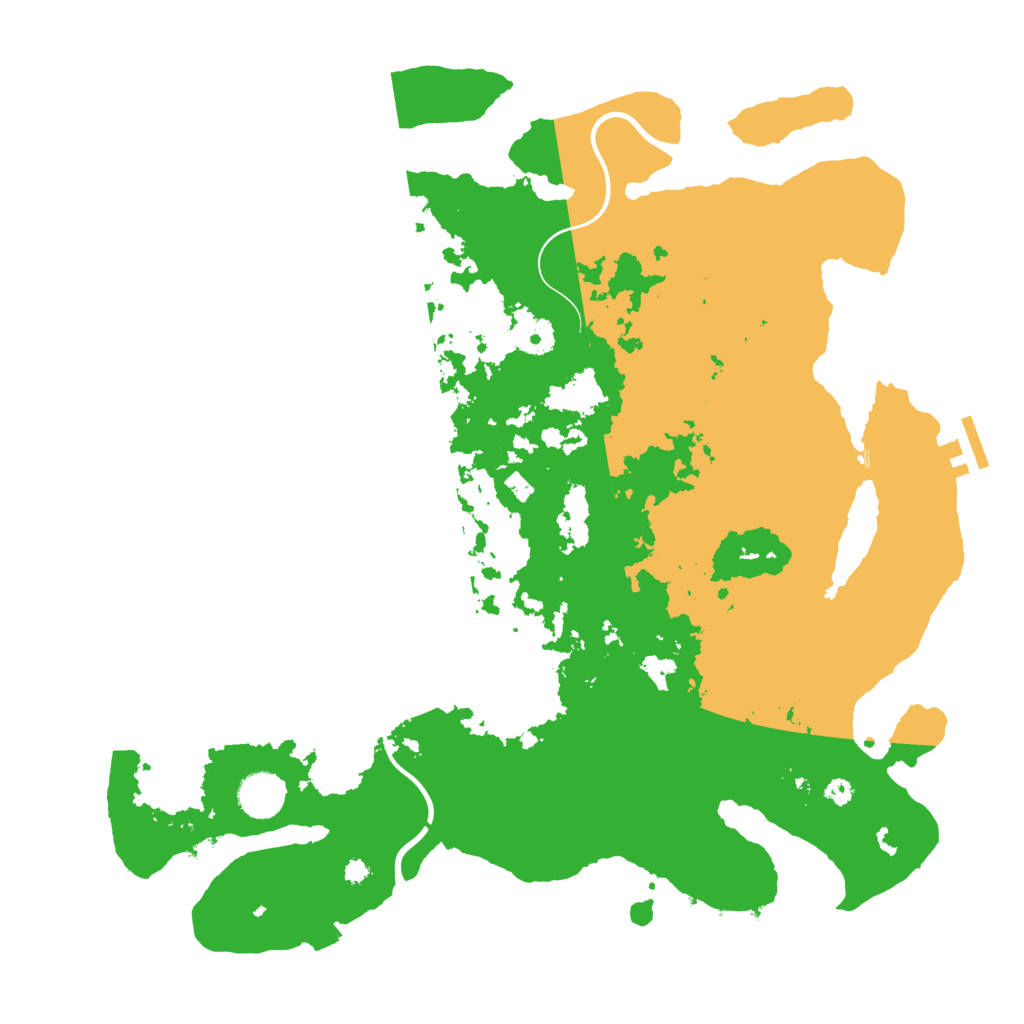 Biome Rust Map: Procedural Map, Size: 3850, Seed: 1661885406