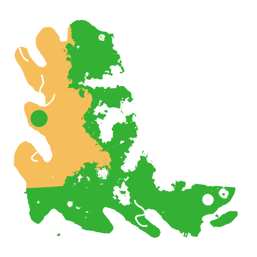 Biome Rust Map: Procedural Map, Size: 4000, Seed: 1517454130