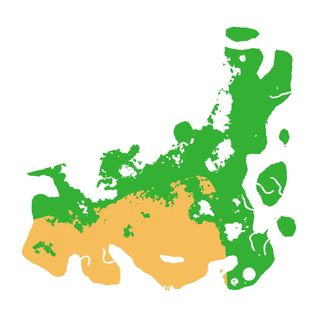 Biome Rust Map: Procedural Map, Size: 4250, Seed: 9845393