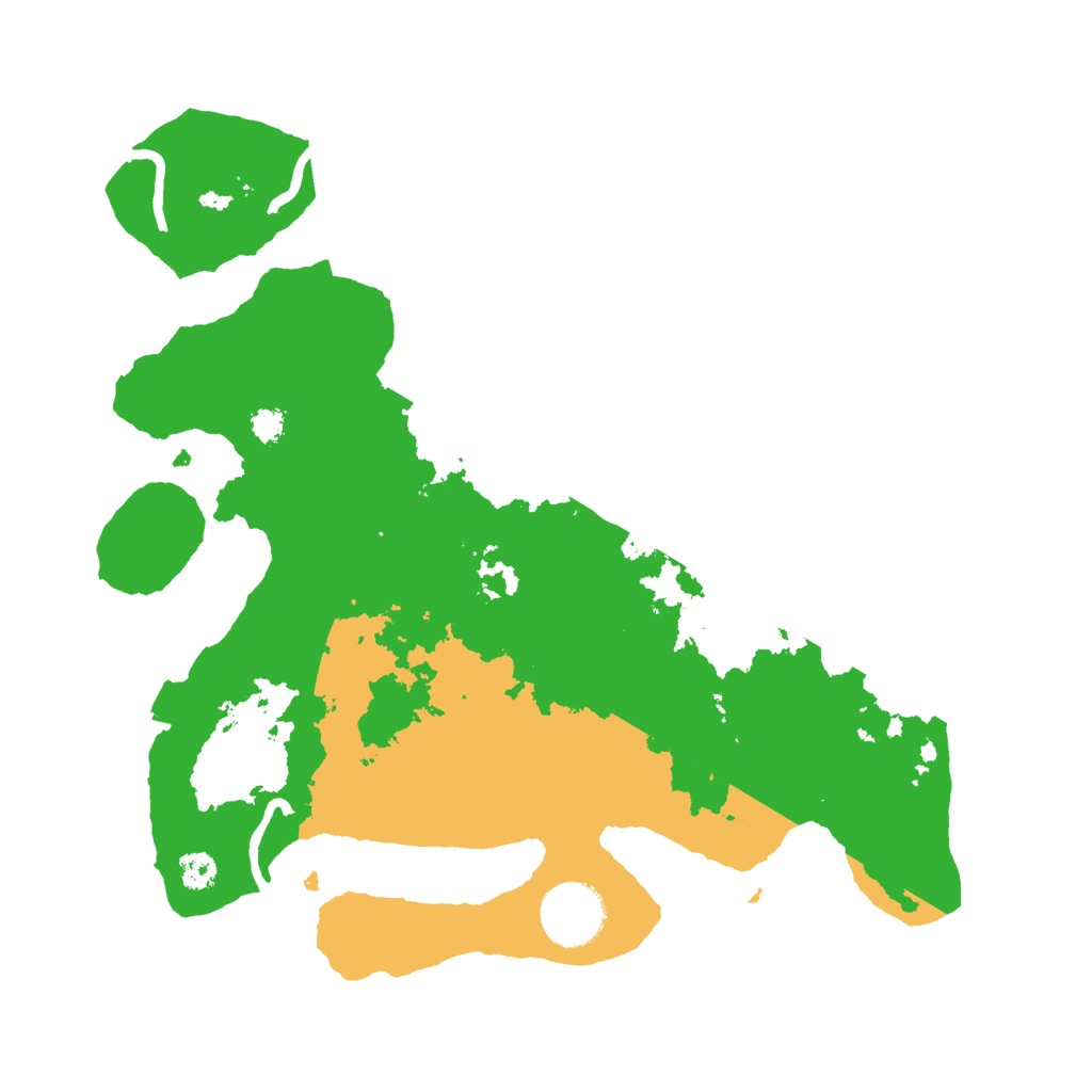 Biome Rust Map: Procedural Map, Size: 3000, Seed: 959925361