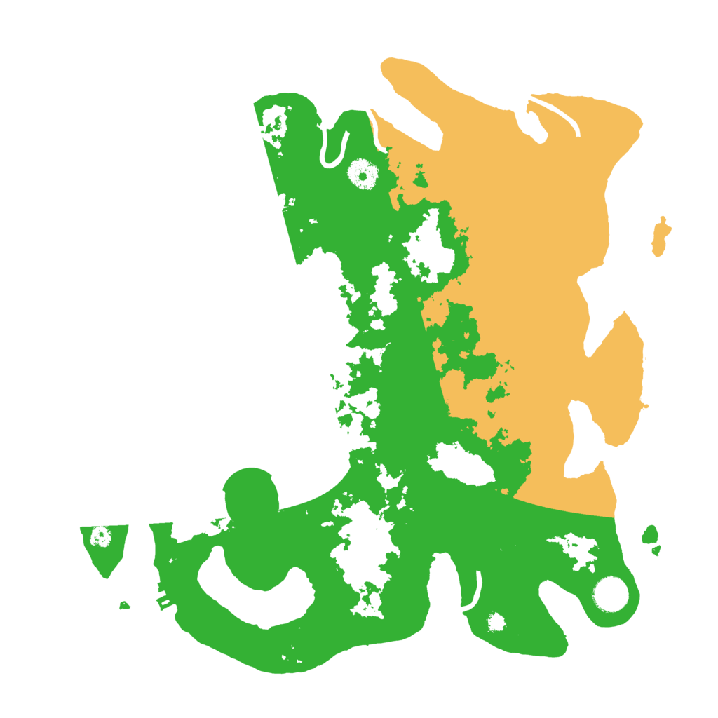 Biome Rust Map: Procedural Map, Size: 3600, Seed: 3344208