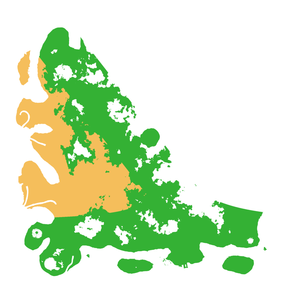 Biome Rust Map: Procedural Map, Size: 4500, Seed: 203640043