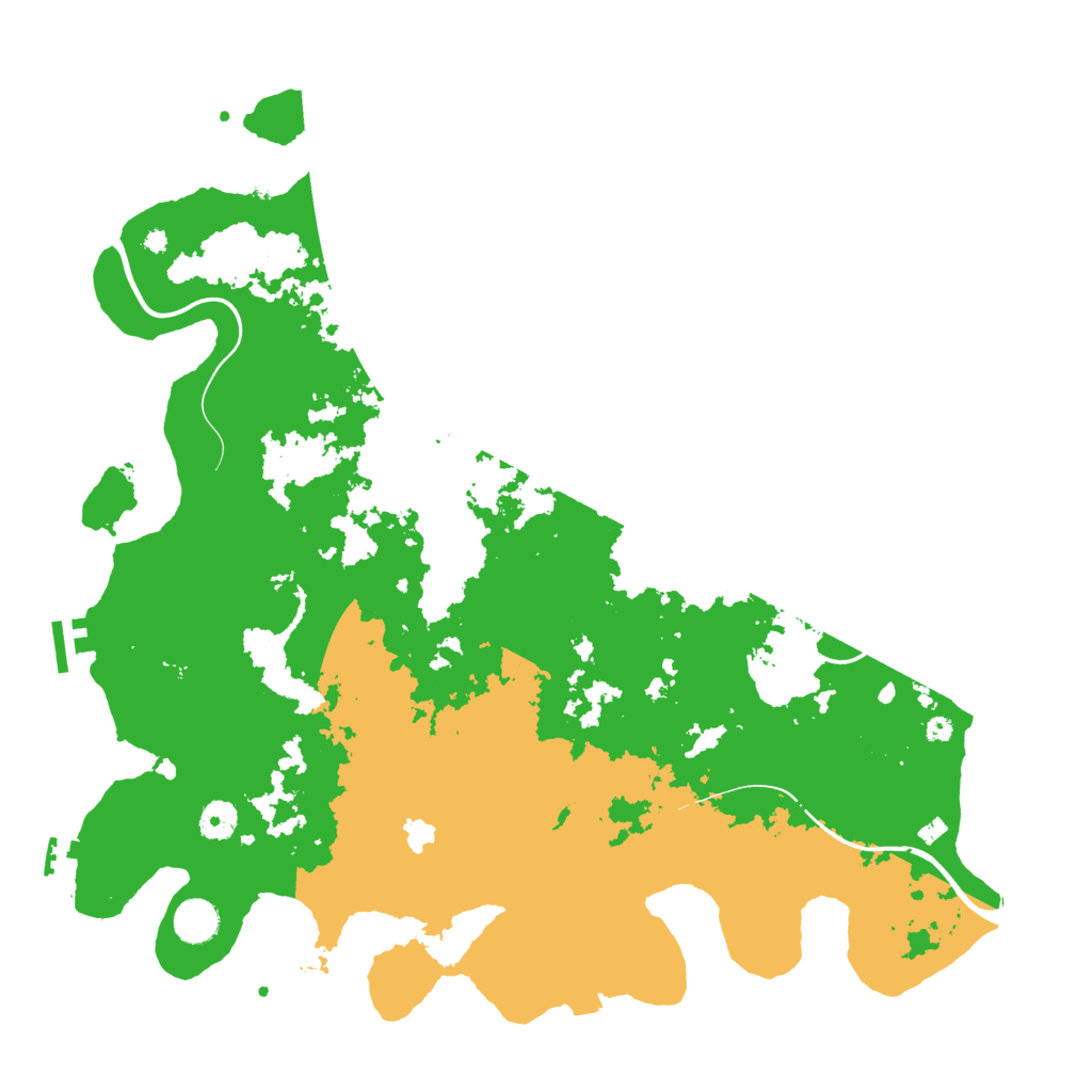 Biome Rust Map: Procedural Map, Size: 4250, Seed: 2101952227