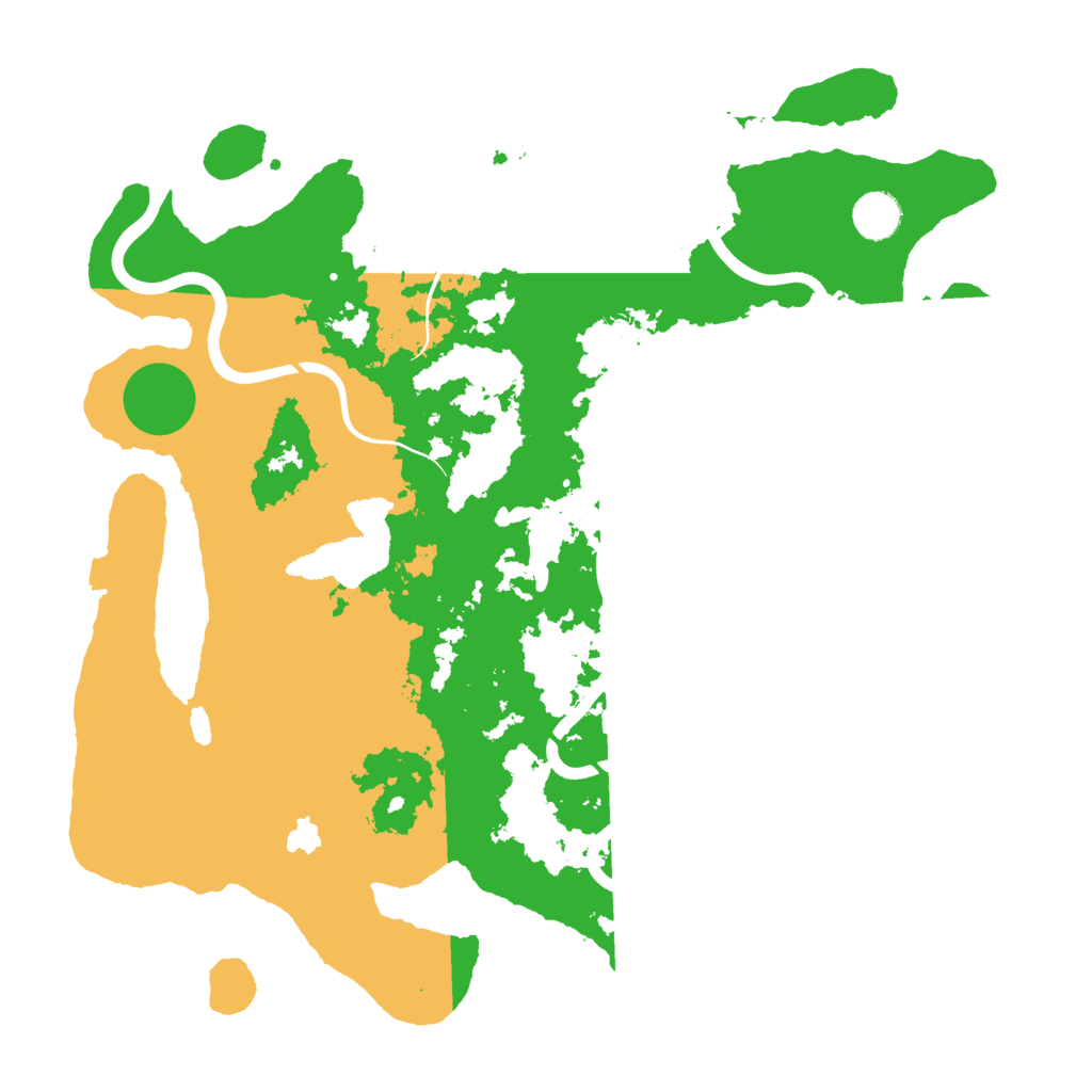 Biome Rust Map: Procedural Map, Size: 4000, Seed: 784915001