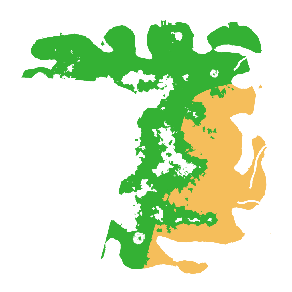Biome Rust Map: Procedural Map, Size: 3700, Seed: 1804861398