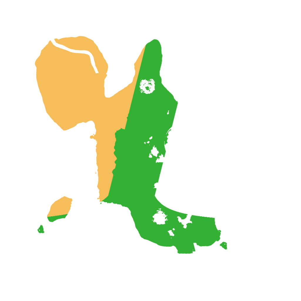 Biome Rust Map: Procedural Map, Size: 2000, Seed: 81881