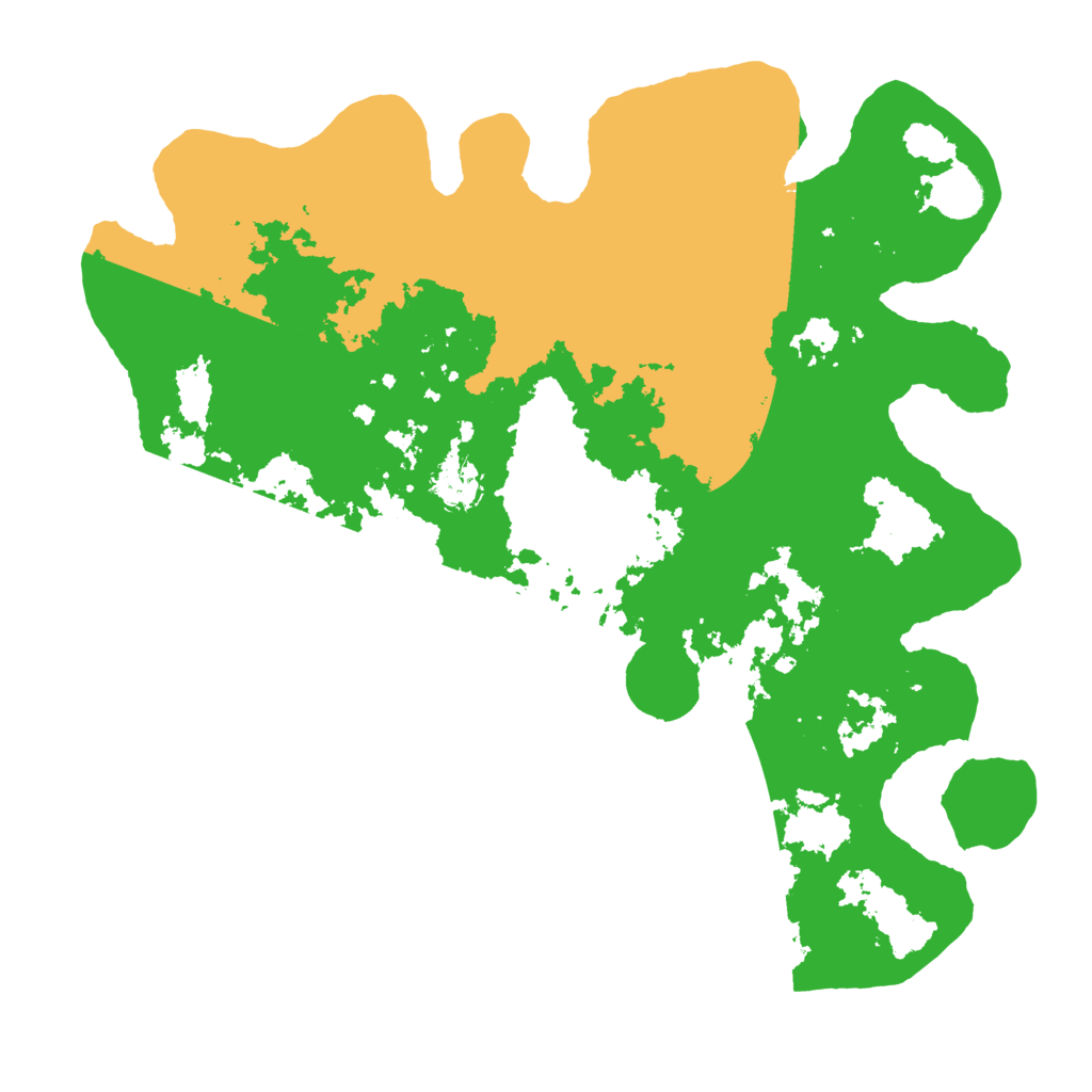 Biome Rust Map: Barren, Size: 4000, Seed: 344634