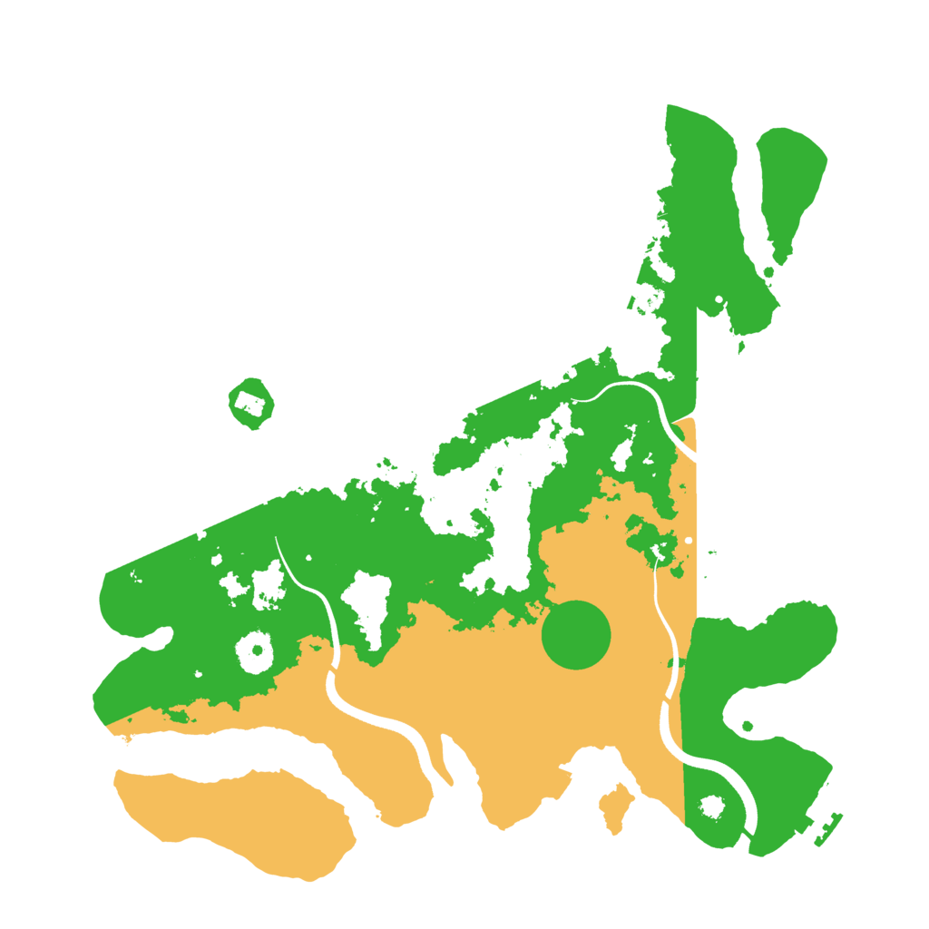 Biome Rust Map: Procedural Map, Size: 3540, Seed: 179040