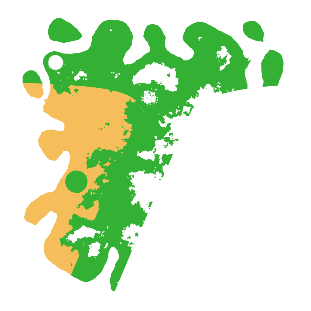 Biome Rust Map: Barren, Size: 3700, Seed: 757