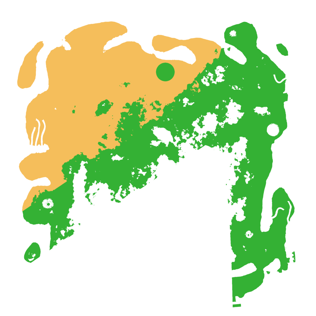 Biome Rust Map: Procedural Map, Size: 4500, Seed: 98768945