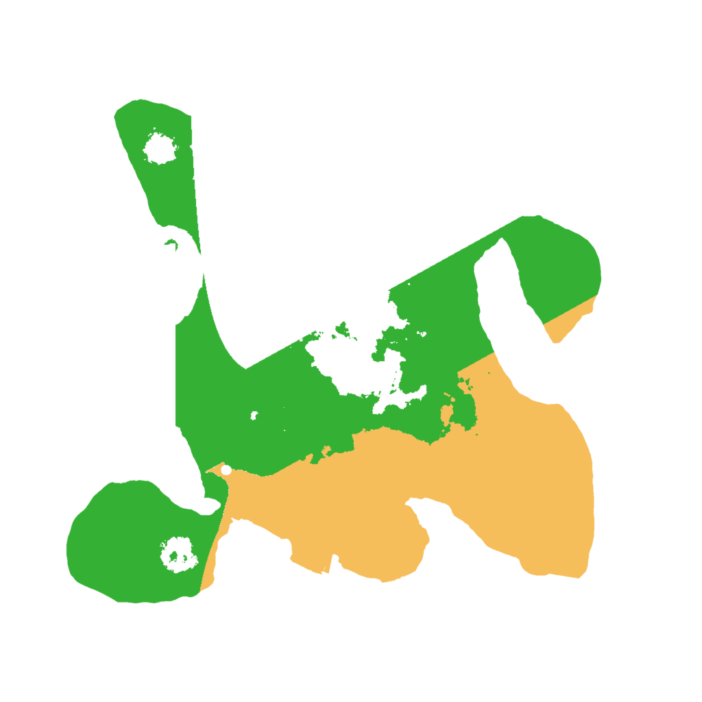 Biome Rust Map: Procedural Map, Size: 2000, Seed: 1098545826