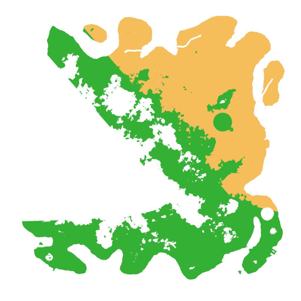 Biome Rust Map: Procedural Map, Size: 4250, Seed: 318286562