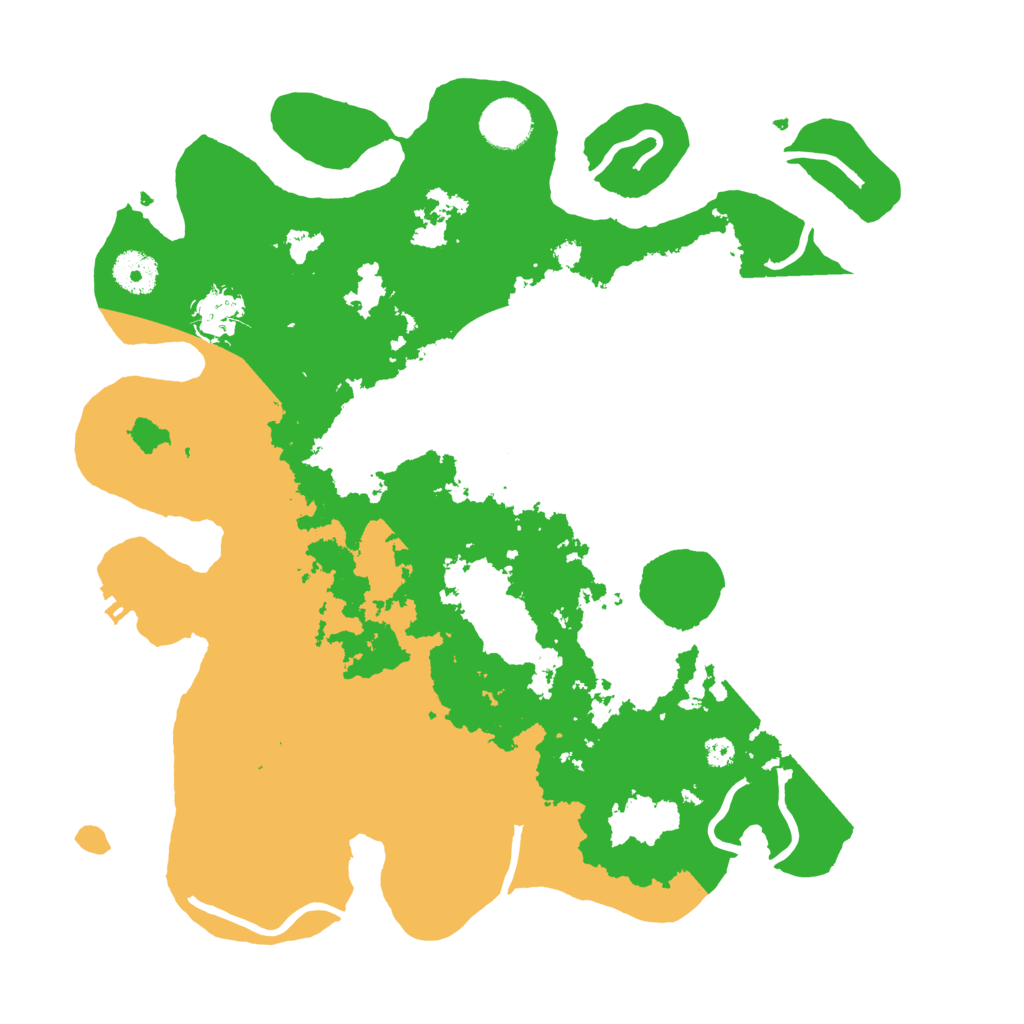 Biome Rust Map: Procedural Map, Size: 3550, Seed: 181044