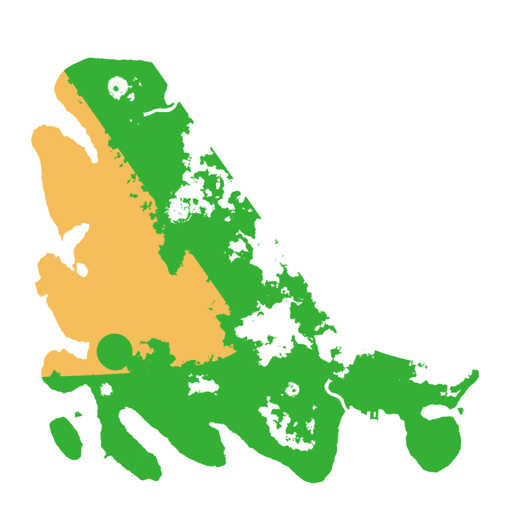 Biome Rust Map: Procedural Map, Size: 3800, Seed: 1141986